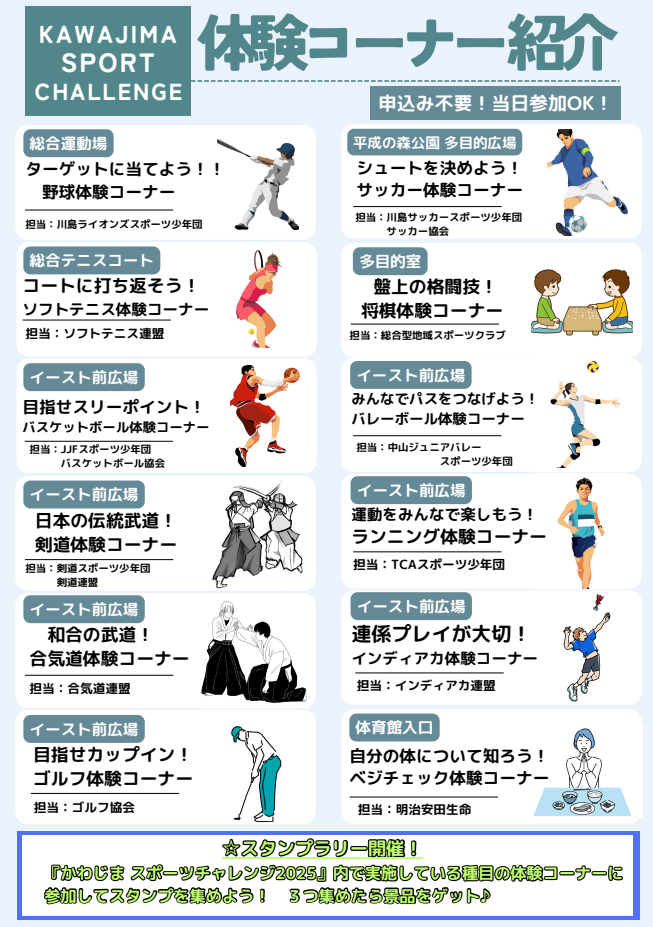 体験コーナー